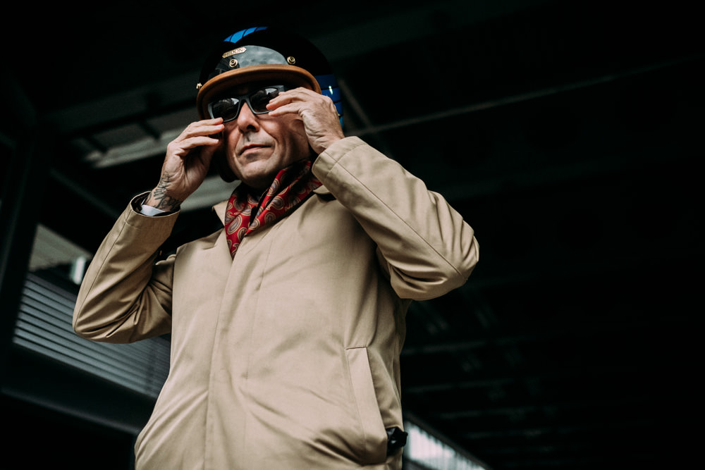 old motorcycle rider, gentleman ride london 2016