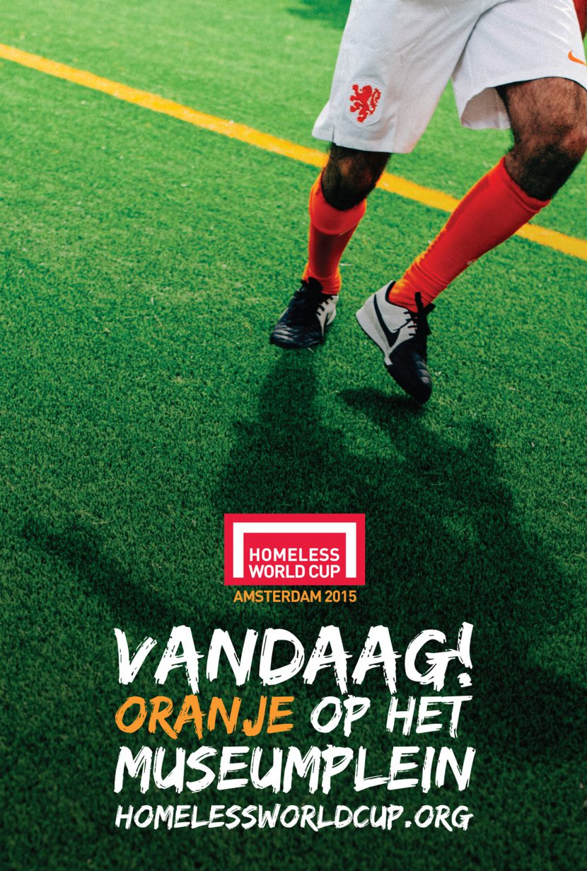 Homeless World Cup - Telegraaf.nl Advert